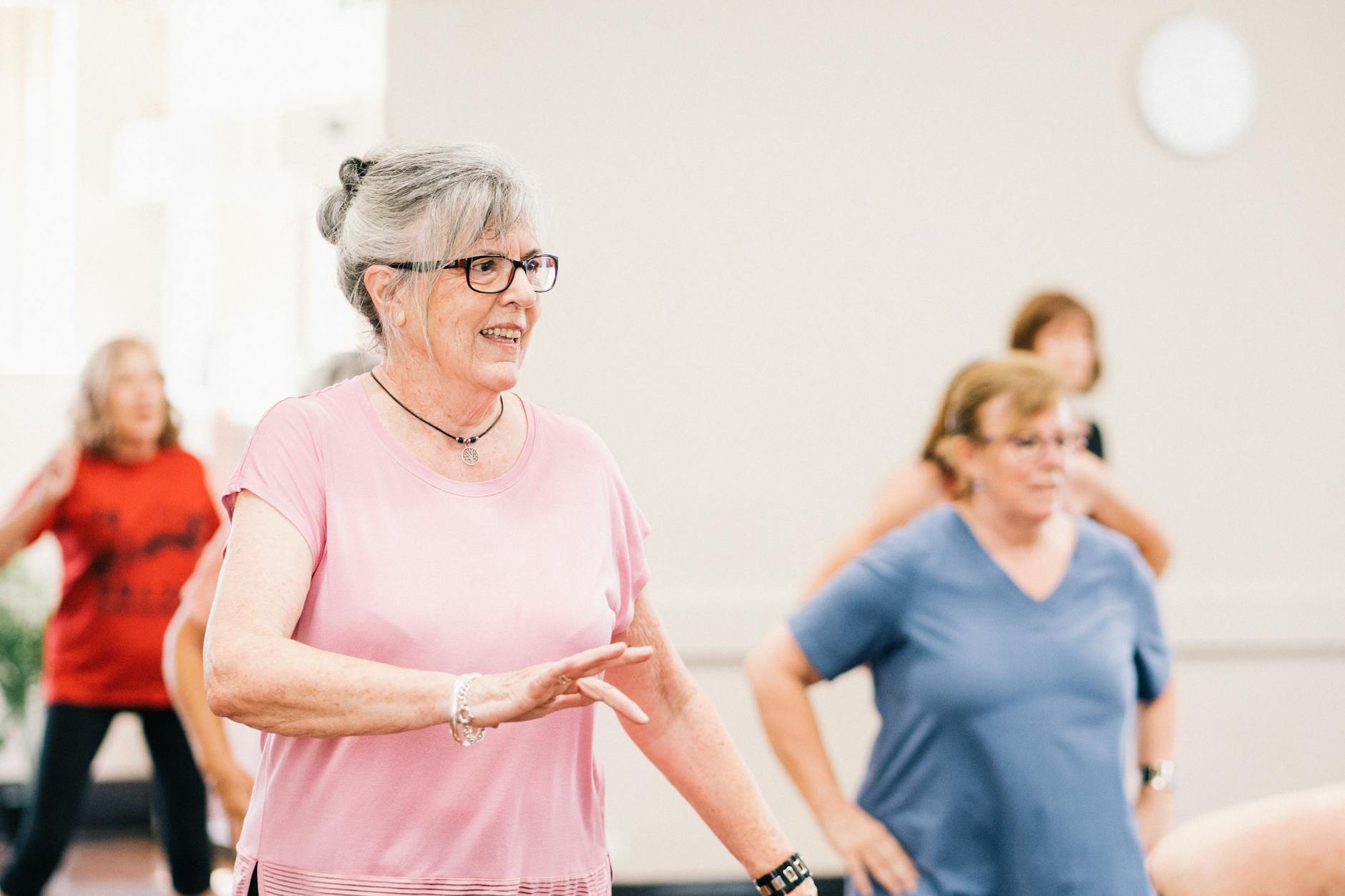 Community center wellness class